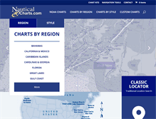 Tablet Screenshot of nauticalcharts.com